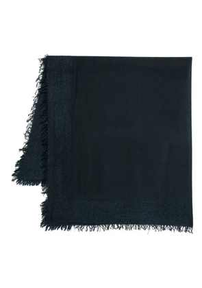 Faliero Sarti fringed scarf - Blue