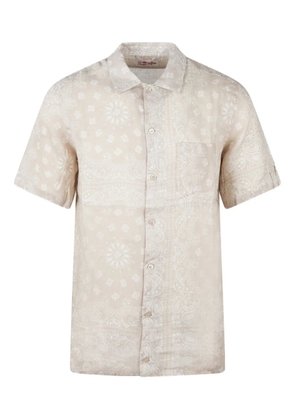 MC2 Saint Barth bandana-print short-sleeve shirt - Neutrals