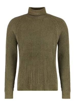 RRD ribbed turtleneck sweater - Green