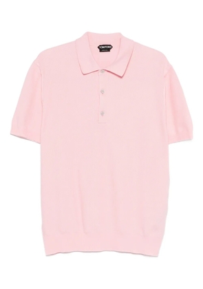 TOM FORD short-sleeve polo shirt - Pink