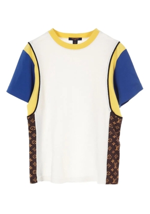 Louis Vuitton Pre-Owned 2010 mesh T-shirt - White