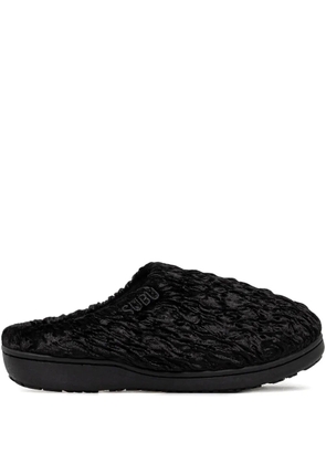 SUBU textured-finish mules - Black