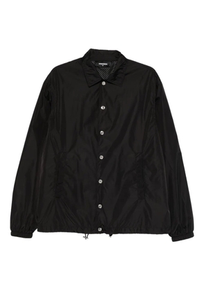 DSQUARED2 press-stud fastening jacket - Black