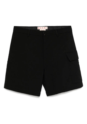 Marni confetti-embroidered shorts - Black
