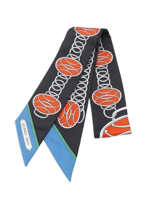 Hermès Pre-Owned 2010 Lift Profile twilly scarf - Black