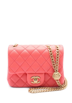 CHANEL Pre-Owned 2021 mini Flap Bag shoulder bag - Pink