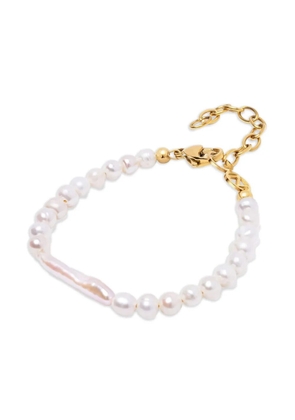 Nialaya Jewelry Ravello Pearl bracelet - Gold