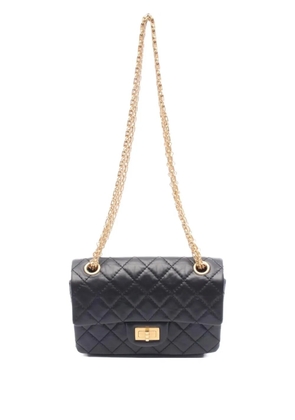 CHANEL Pre-Owned 2021 mini 2.55 Matelasse shoulder bag - Black