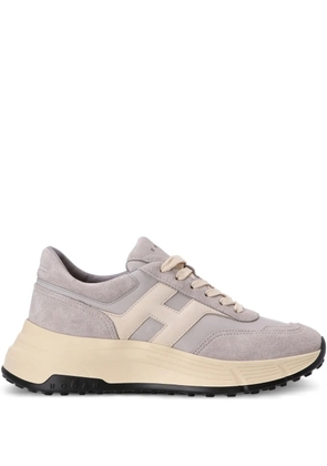Hogan H669 suede leather sneakers - Grey