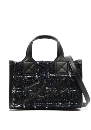 Karl Lagerfeld kskuare tote bag - Black