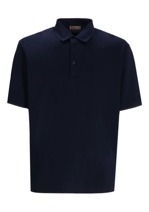 Herno cotton polo shirt - Blue