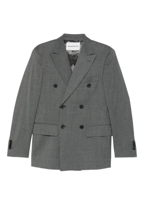AMARANTO double-breasted blazer - Grey