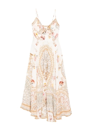 Camilla Ottoman Dynasty dress - White