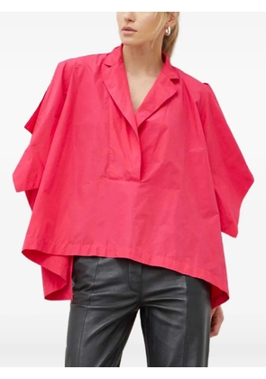 MMC STUDIO collared oversized top - Pink