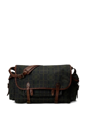 Ralph Lauren RRL medium checked messenger bag - Blue