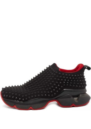 Christian Louboutin Pre-Owned Spike Sock sneakers - Black
