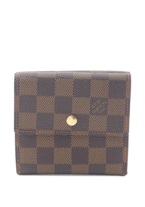 Louis Vuitton Pre-Owned 2007 Elise Damier Ebène wallet - Brown