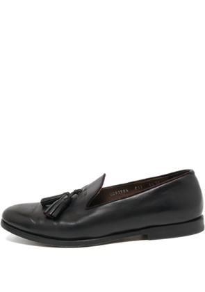 Ferragamo Pre-Owned tassel-detail loafers - Black