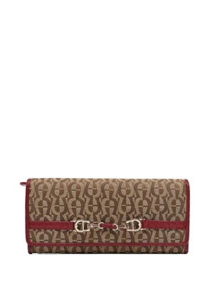 Aigner Vintage monogram wallet - Neutrals