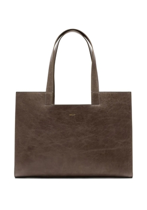 Bally Easy leather tote bag - Grey