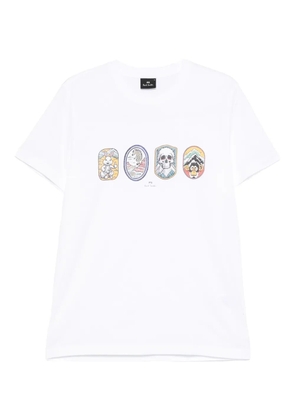 Paul Smith Badges cotton T-shirt - White