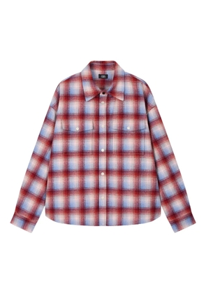 TOMBOY checked-pattern shirt - Red