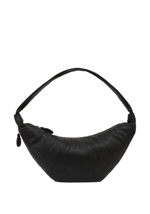 LEMAIRE large Croissant leather shoulder bag - Black