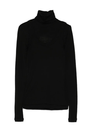Róhe roll-neck sweater - Black