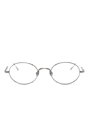 Matsuda oval-frame glasses - Grey