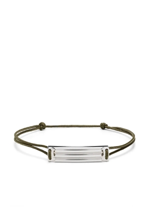 Le Gramme sterling silver 5g Gordon braided bracelet