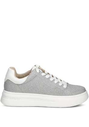 GUESS USA glittered sneakers - Silver