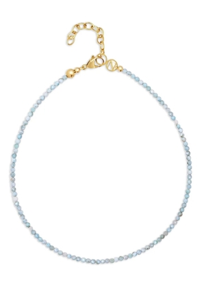 Nialaya Jewelry Larimar Faceted choker necklace - Blue