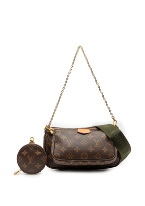 Louis Vuitton Pre-Owned 2020 Monogram Multi Pochette Accessoires satchel - Brown