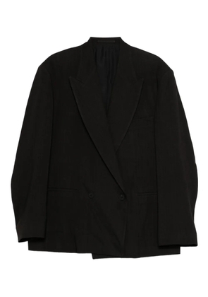 Studio Nicholson double-breasted blazer - Black