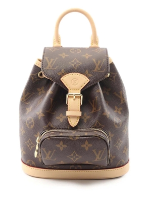 Louis Vuitton Pre-Owned 2021-2025 Monogram Mini Montsouris backpack - Brown