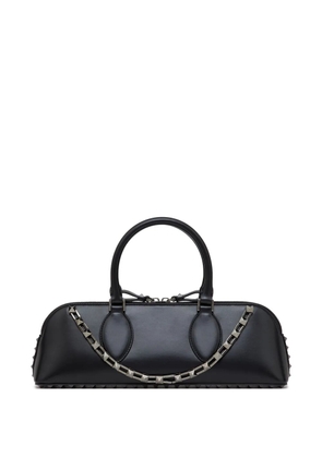 Valentino Garavani Rockstud E/W leather handbag - Black