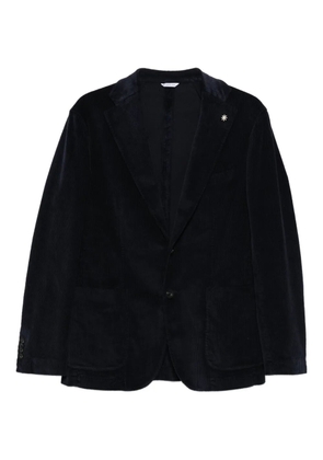 Manuel Ritz single-breasted blazer - Blue
