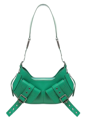 BIASIA small buckle-strap shoulder bag - Green
