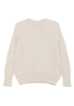 Agnona cable-knit sweater - Neutrals