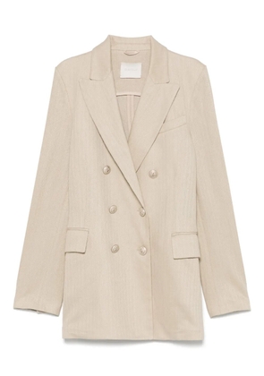 Circolo 1901 double-breasted blazer - Neutrals