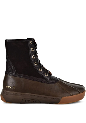 Polo Ralph Lauren Declan lace-up leather boots - Brown