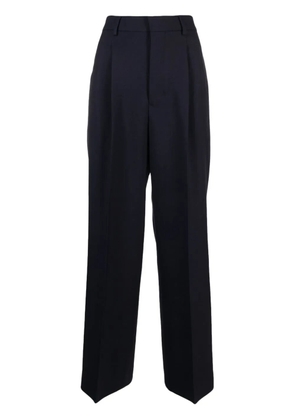 AMI Paris wide-leg tailored trousers - Blue
