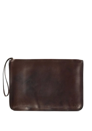 Ralph Lauren RRL leather clutch bag - Brown