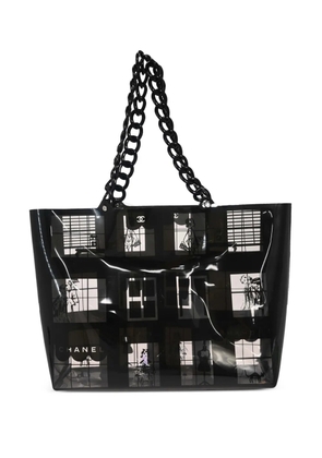 CHANEL Pre-Owned 2003 Window tote bag - Black