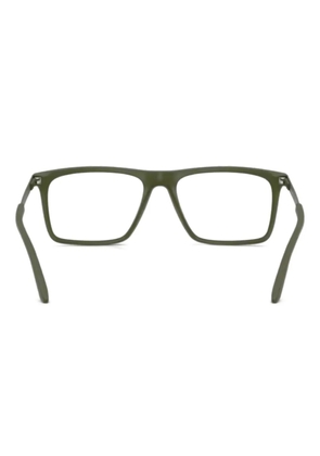Emporio Armani square-frame glasses - Green
