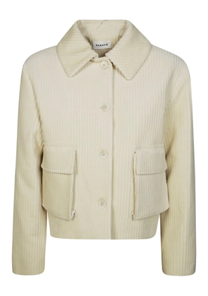 P.A.R.O.S.H. Caxford corduroy-pockets jacket - Neutrals
