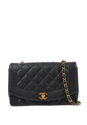 CHANEL Pre-Owned 1995 medium Diana shoulder bag - Black