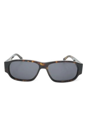 Ferragamo Eyewear rectangle-frame sunglasses - Brown