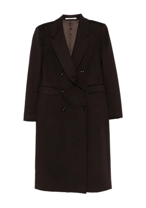 Tagliatore double-breasted coat - Brown