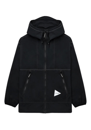 and Wander hooded jacket - Black